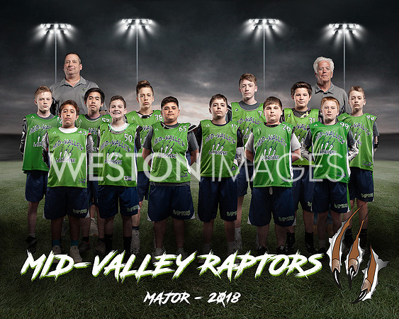 Mid-Valley Raptors - Major Team