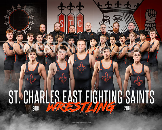 Fighting Saints 8x10